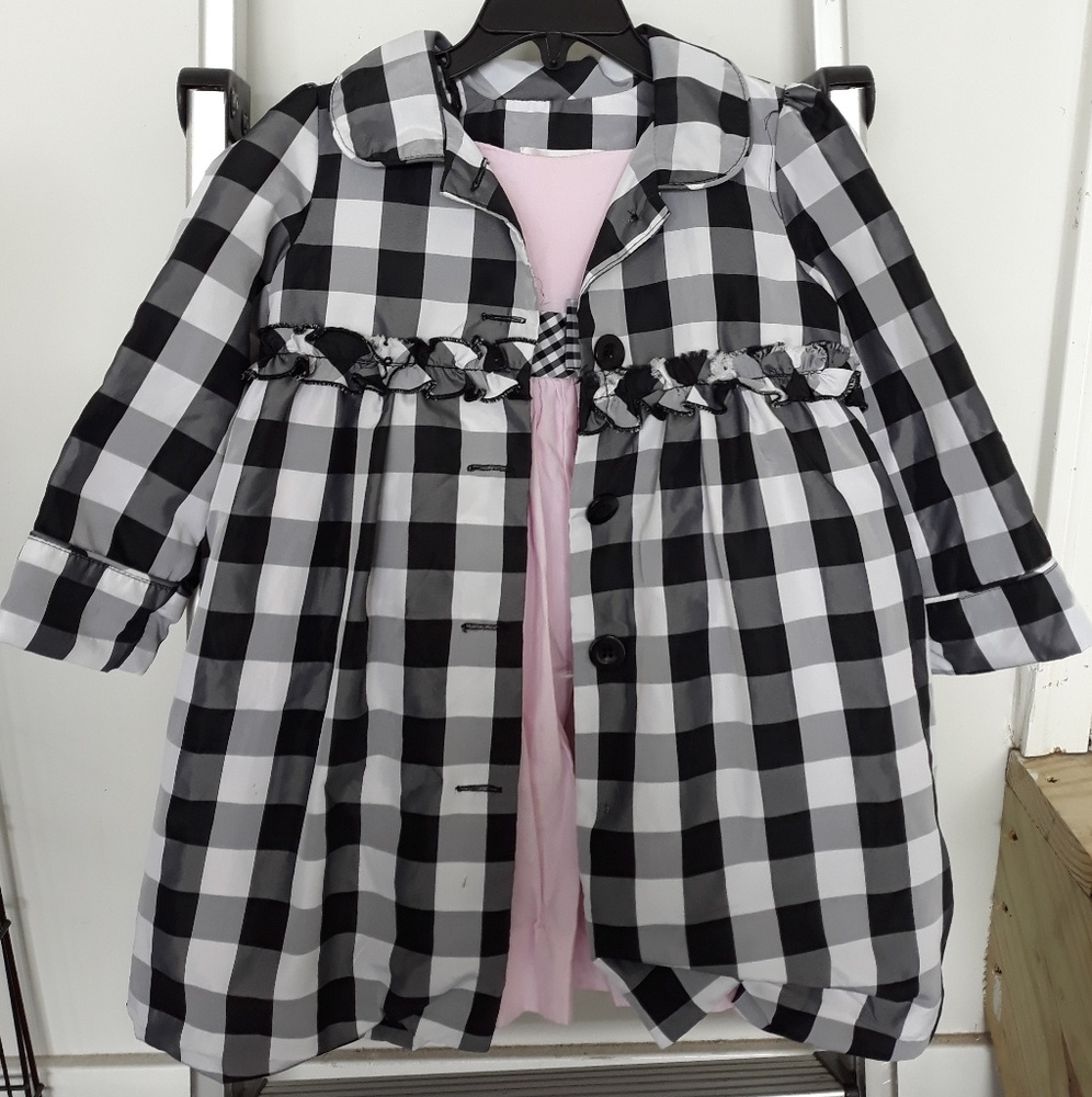 Coat and dress set